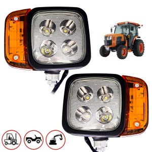 Диодни (LED) фарове с мигач, къси и дълги 12V 24V 2бр